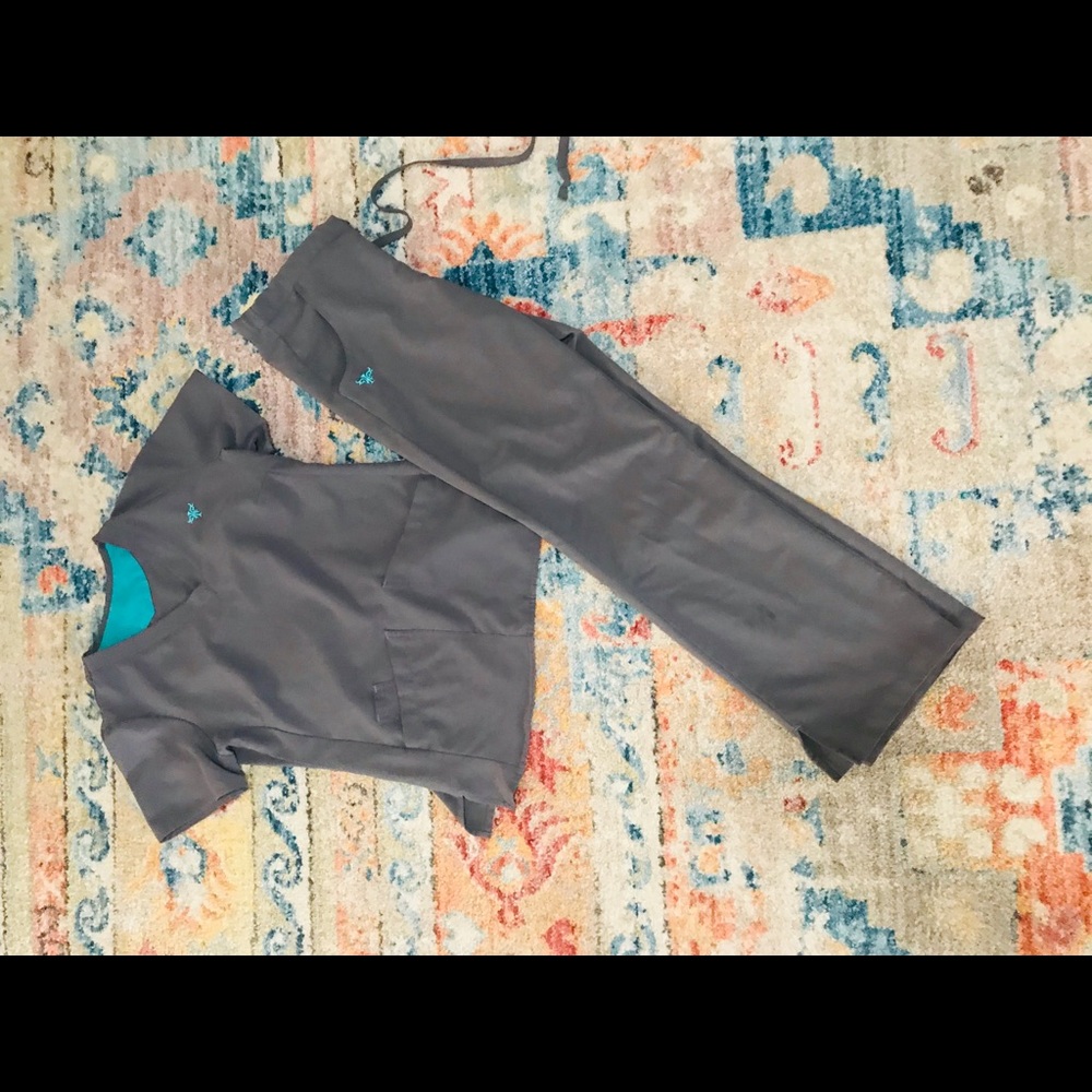 Ned couture gold scrub set small